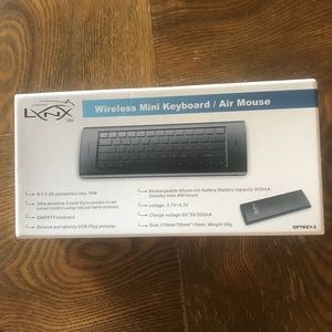 Wireless mini keyboard/mouse